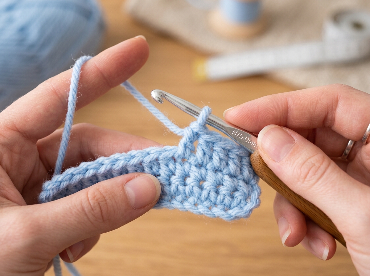 Step 2: Insert Hook into Stitch