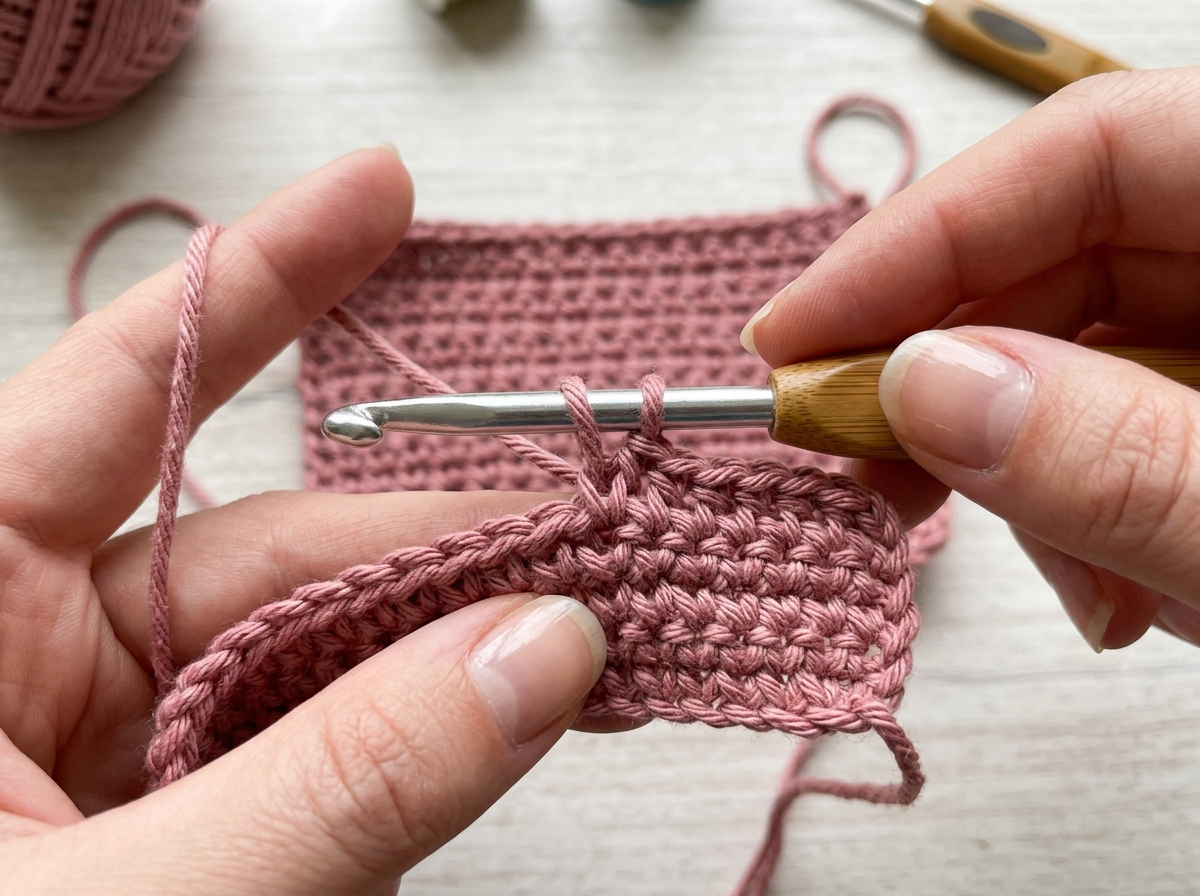 Step 1: Insert Hook into Stitch