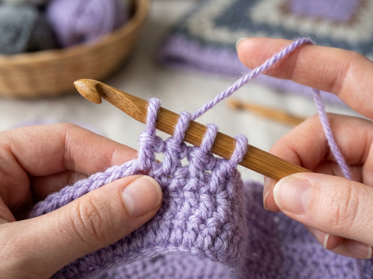Step 3: Four Loops on Hook