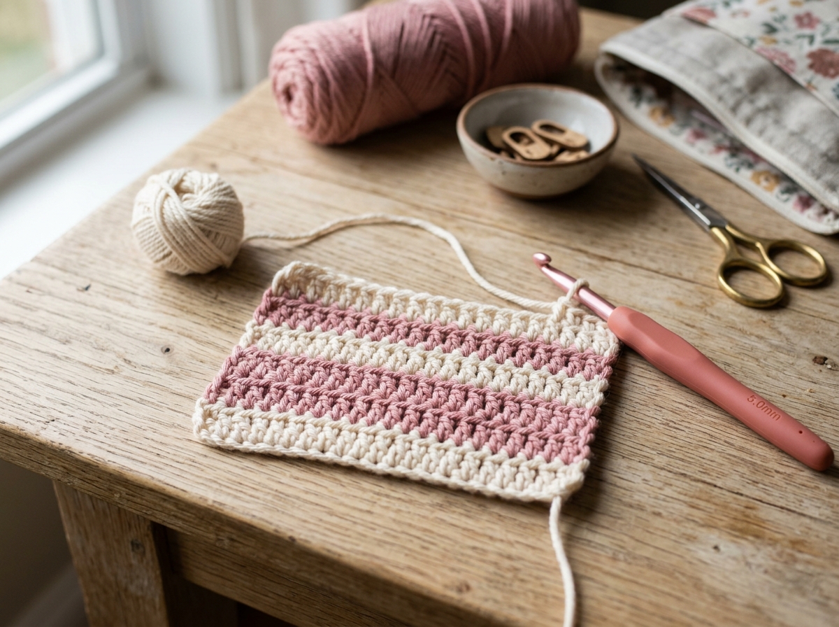 How to Make a Half Double Crochet Stitch: Step-by-Step Tutorial