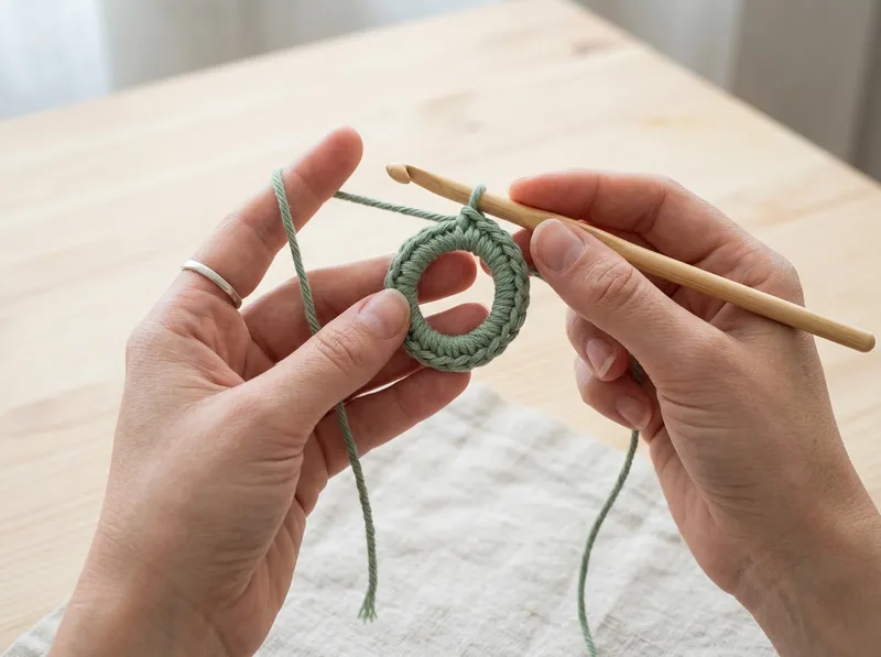 How to Make a Magic Ring (Magic Circle) in Crochet: Step-by-Step Tutorial