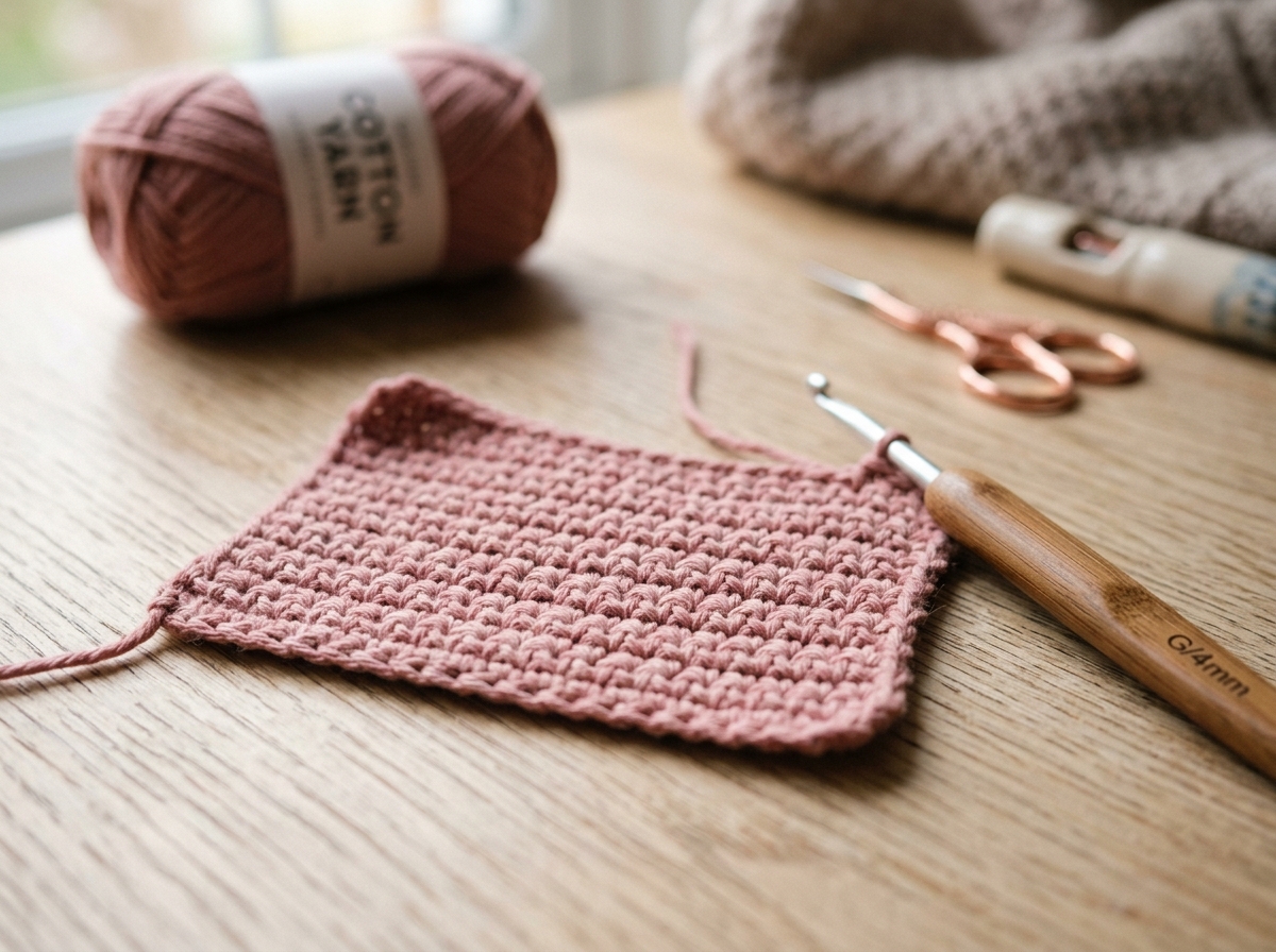 How to Make a Single Crochet Stitch: Step-by-Step Tutorial